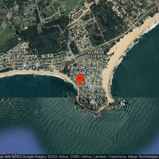 Map of Bahia Vik Jose Ignacio