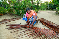 Coconut Palm Frond Weaving (2)