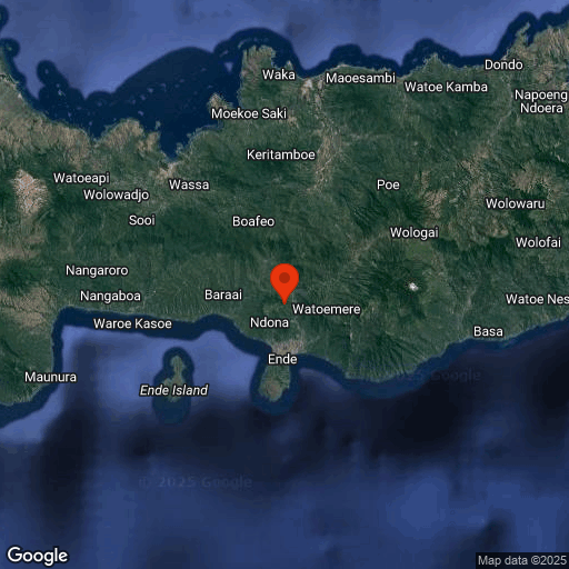 Map of Flores