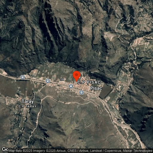 Map of Pisac ruins & market