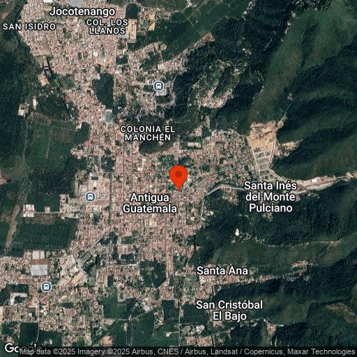 Map of Mesón Panza Verde