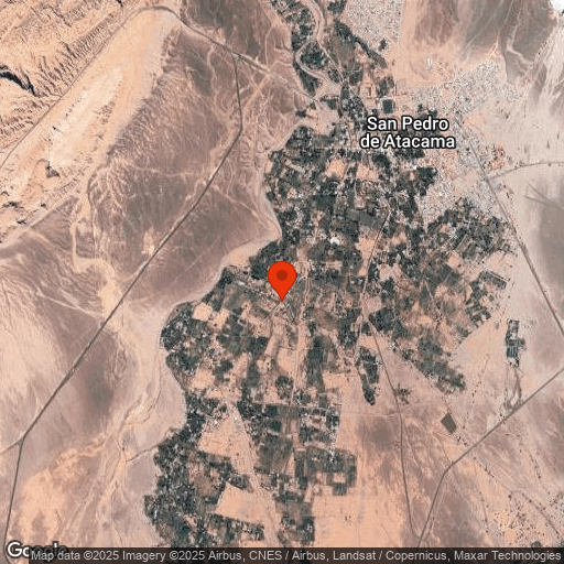 Map of Tierra Atacama