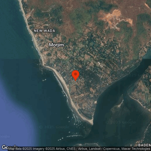 Map of Praya Villas, North Goa