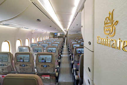 Emirates A380 Economy Class2