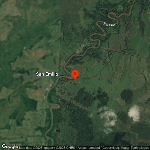 Map of Cano Negro & Rio Frio