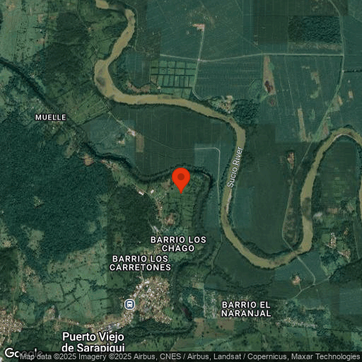 Map of River Rafting in Costa Rica