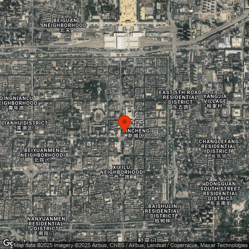 Map of Grand Mercure Xi'an on Renmin Square