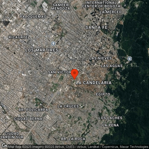 Map of Hotel de la Opera