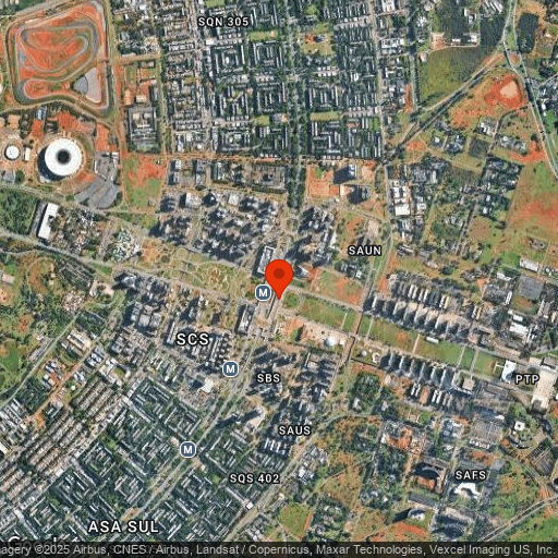 Map of Kubitschek Plaza Hotel