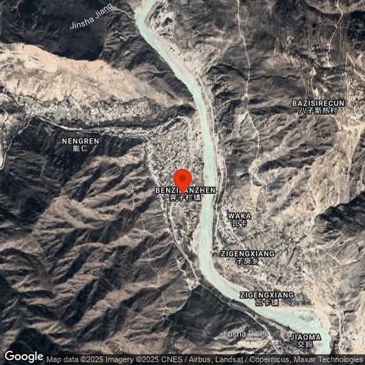 Map of LUX* Tea Horse Road Benzilan