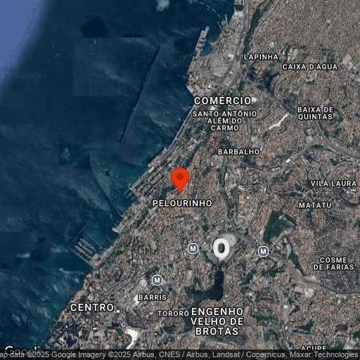 Map of Casa do Amarelindo