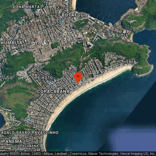 Map of Windsor Excelsior Hotel