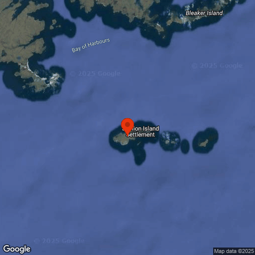 Map of Sea Lion Island