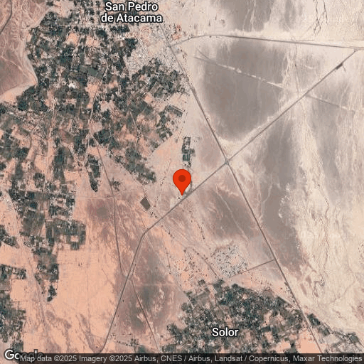 Map of Hot Air Ballon Flight