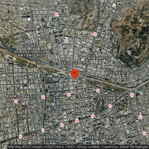 Map of Chilean Cooking Experience