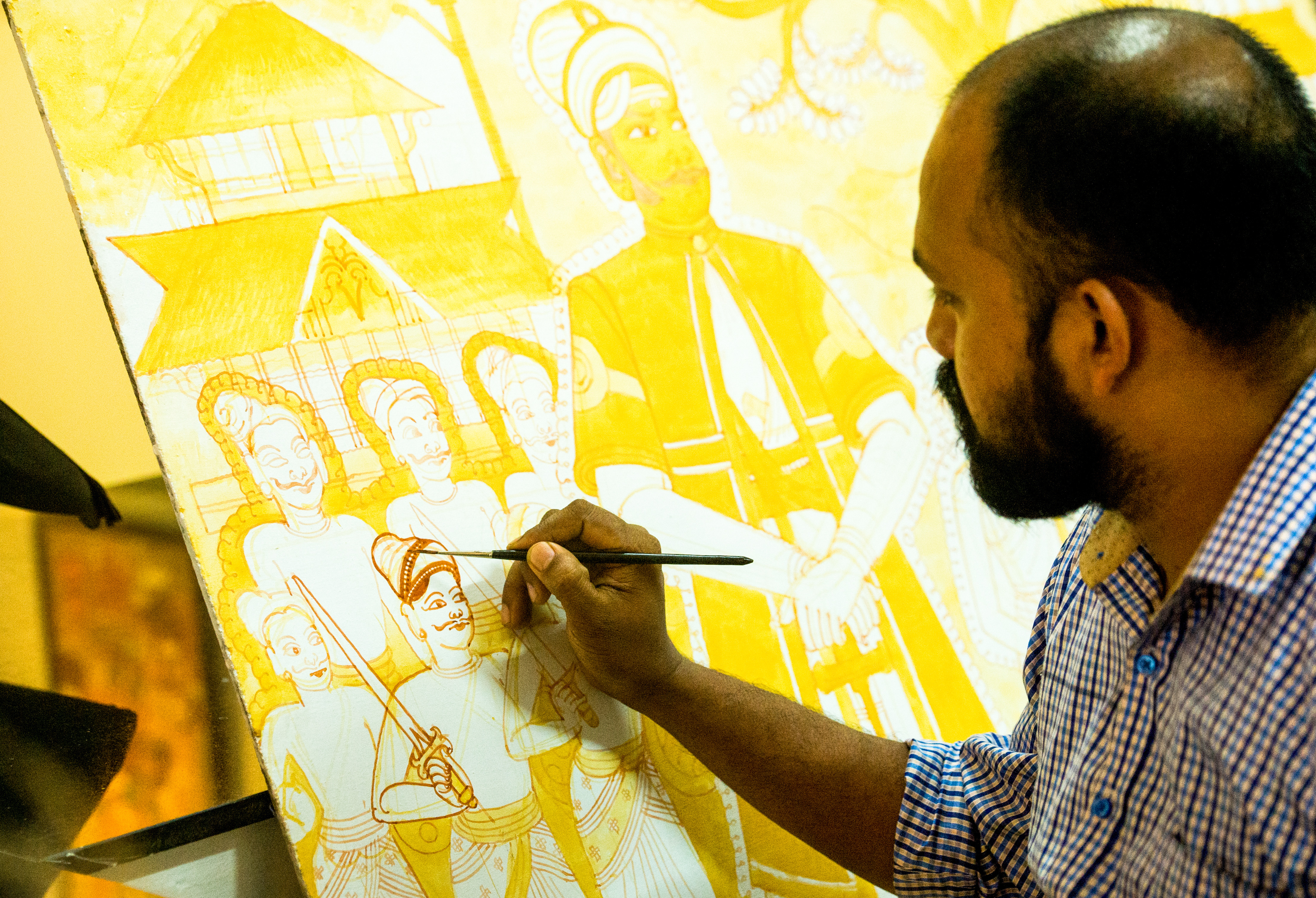 Mural Art, Aranmula Kerala (8)