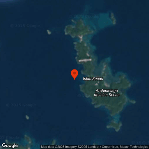 Map of Islas Secas