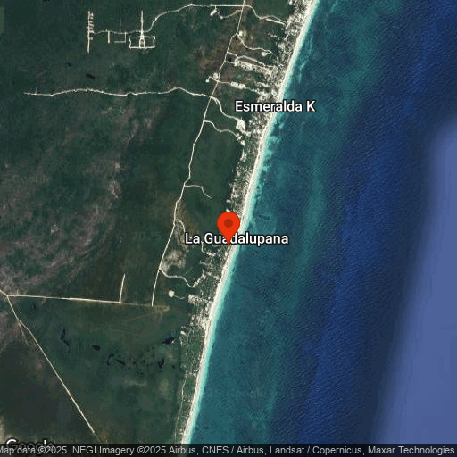 Map of Encantada