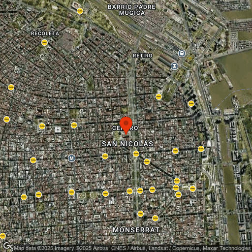 Map of Colon Theatre