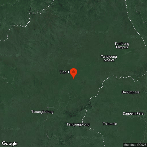 Map of Kalimantan