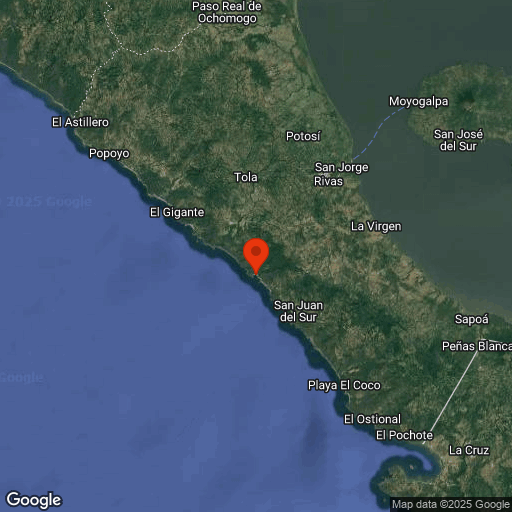 Map of Playa Ocotal