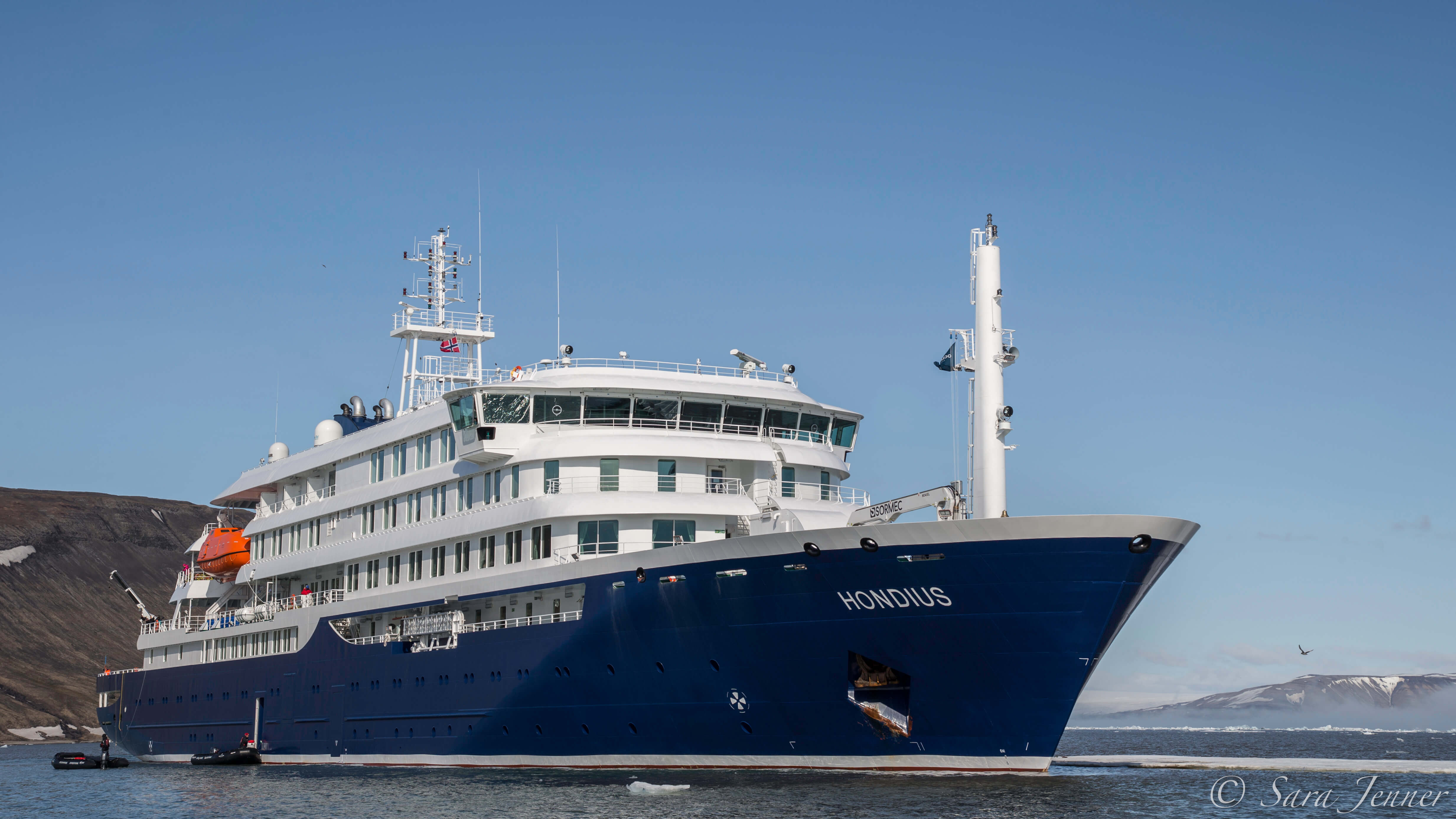 Hondius Svalbard Sara Jenner