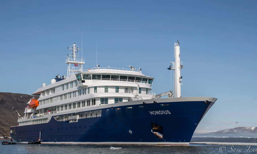 Hondius Svalbard Sara Jenner