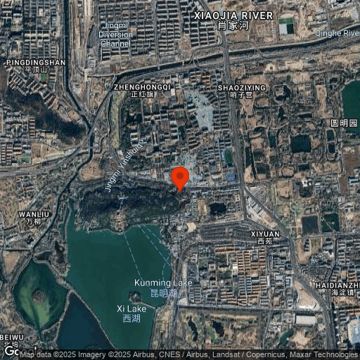 Map of Summer Palace & Old Palace