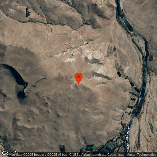 Map of Estancia Huechahue
