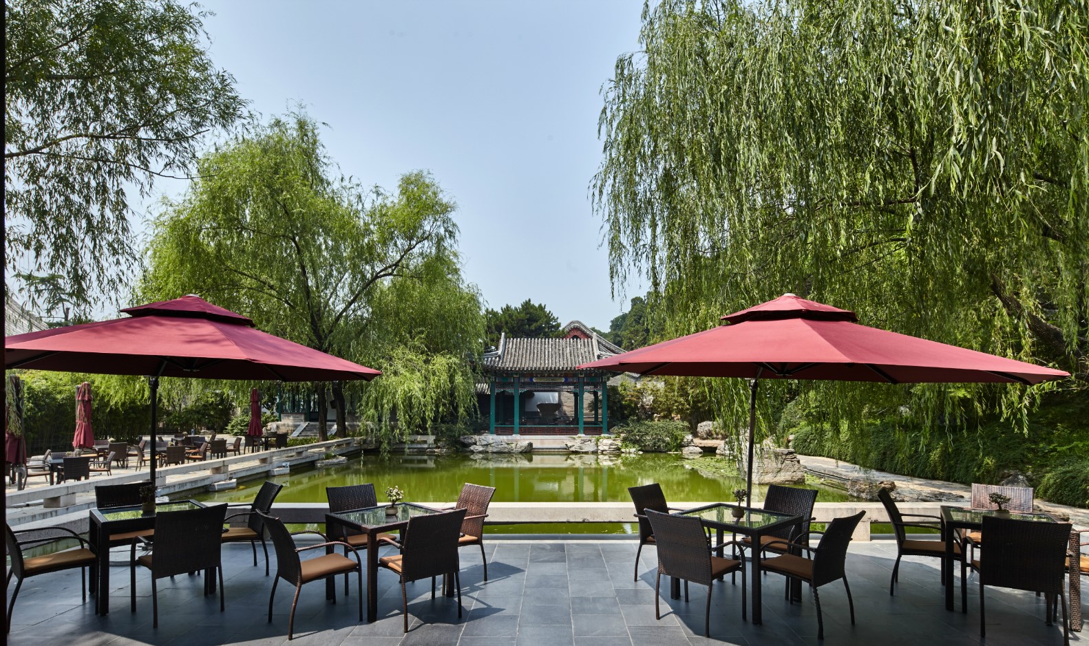 Aman Summer Palace, China Reflection Pavilion Terrace 28785