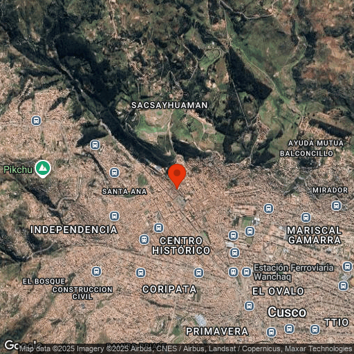 Map of Belmond Monasterio de Cusco