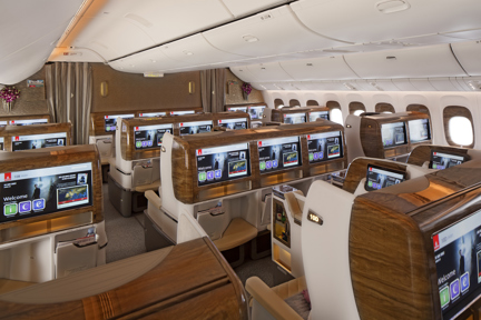 Emirates Boeing 777 300 ER Business Class4