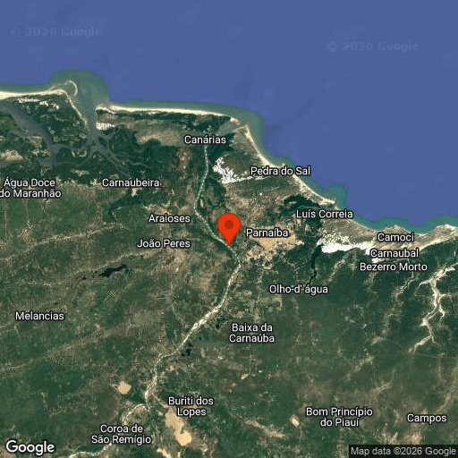 Map of Parnaiba
