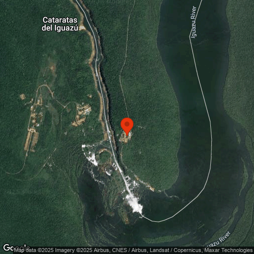 Map of Hotel das Cataratas