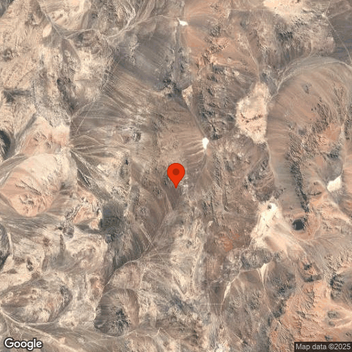 Map of Atacama Desert