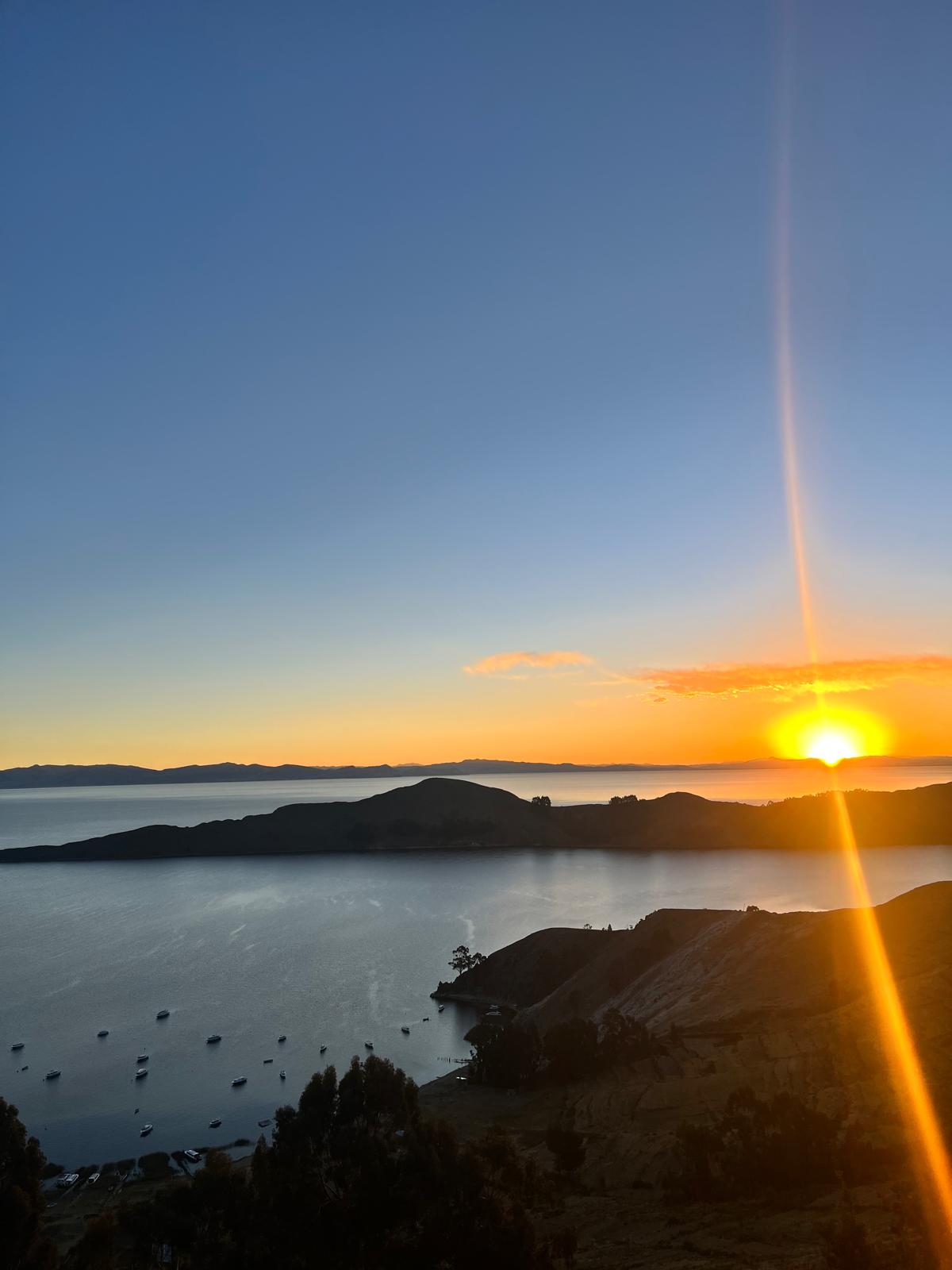 Sun Island, Lake Titicaca Sunset