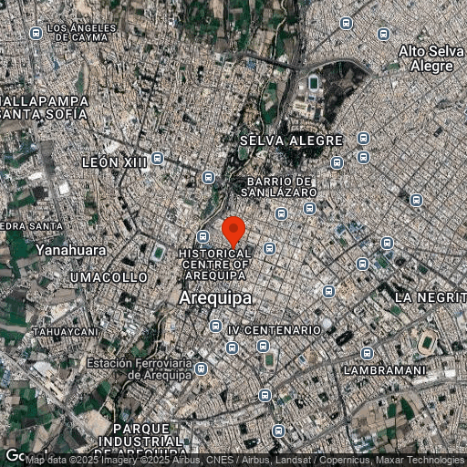Map of Casa Andina Select Arequipa