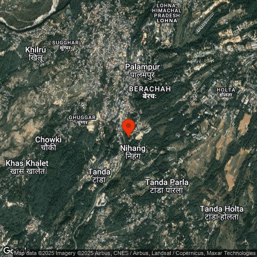 Map of The Lodge at Wah, Palampur
