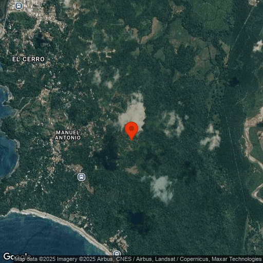 Map of Playa Espadilla