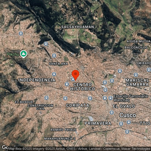 Map of Tierra Viva Centro