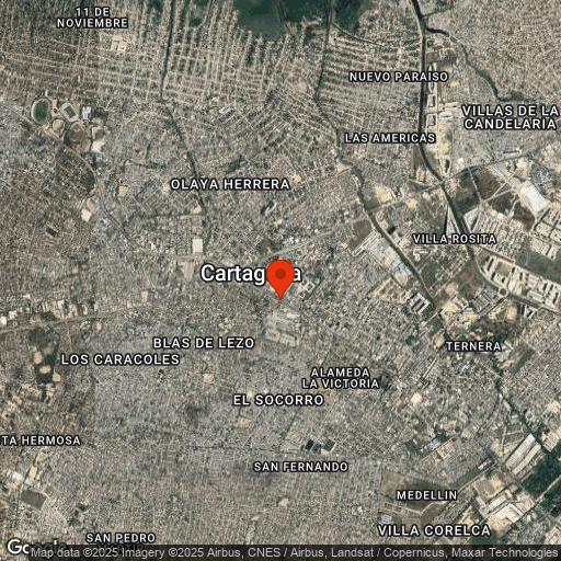 Map of Casa del Curato