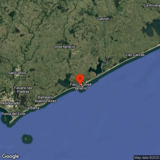 Map of Jose Ignacio