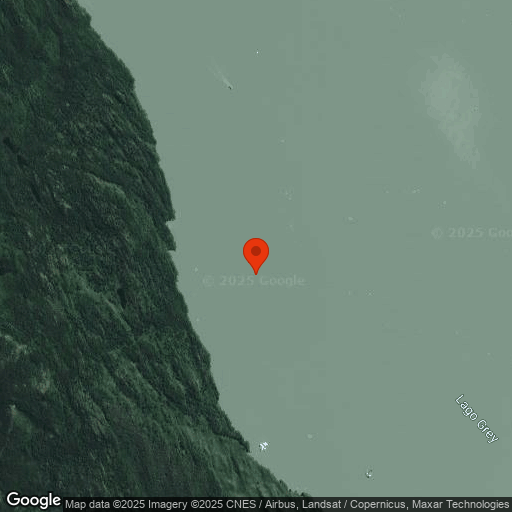 Map of Paine Massif & Glacier Grey