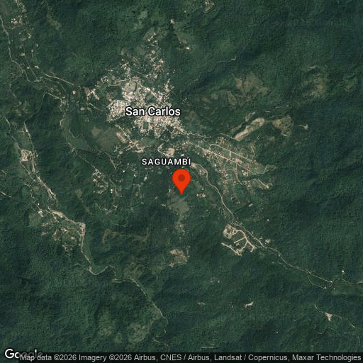 Map of Las Terrazas de Dana