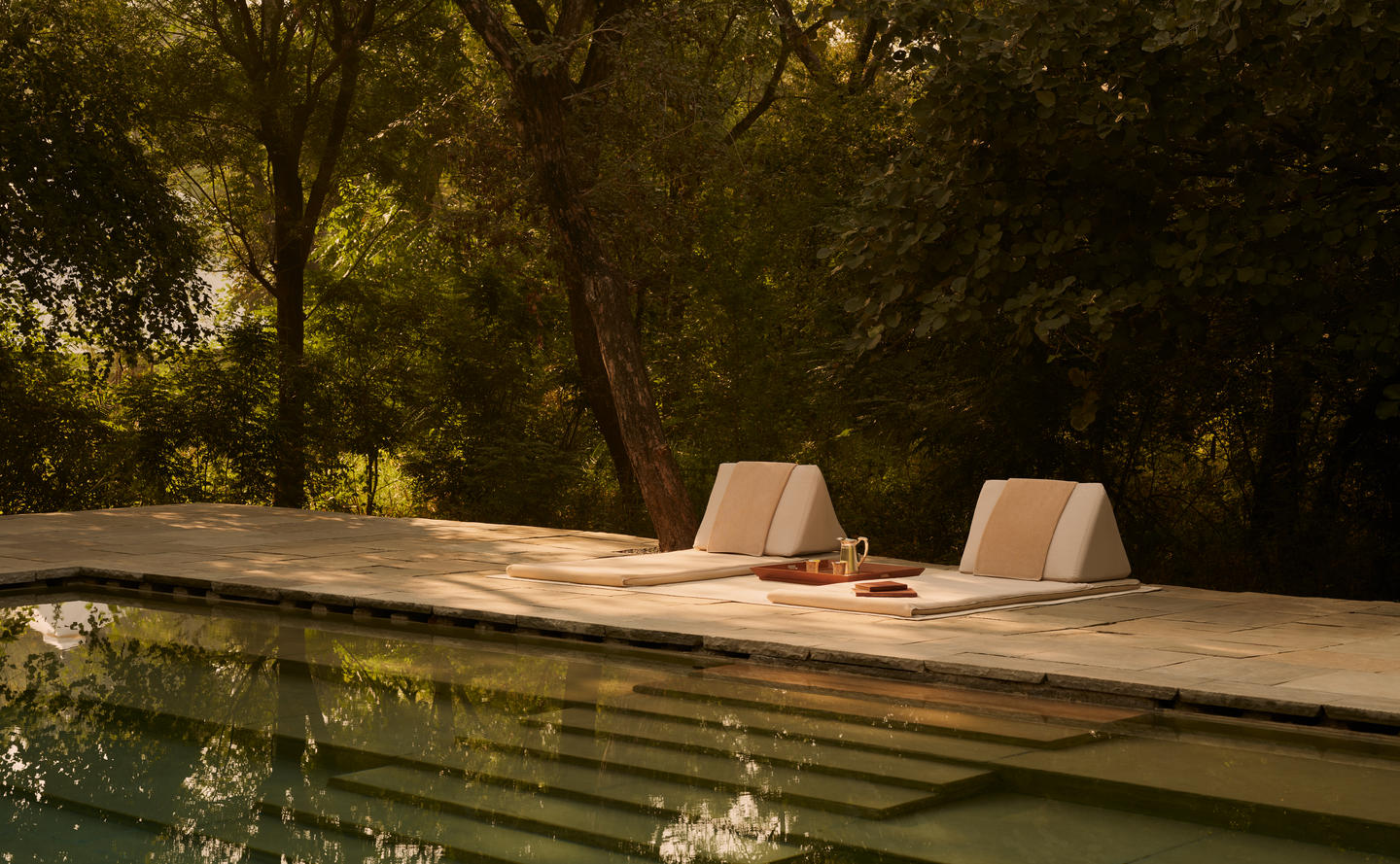 Aman I Khas, India Resort Pool