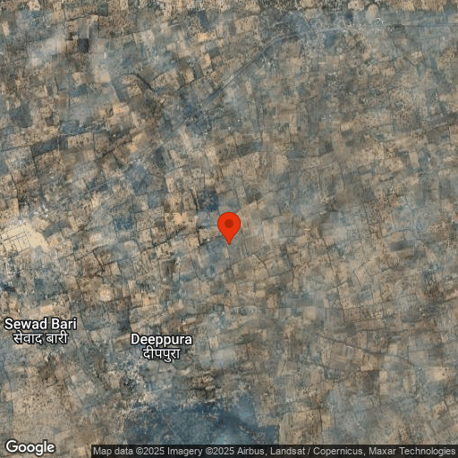Map of Deeppura Garh, rural Rajasthan