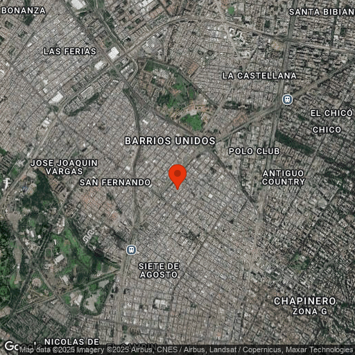 Map of See & Taste Tour of Bogota