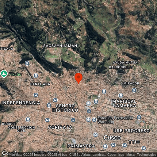 Map of Casa San Blas