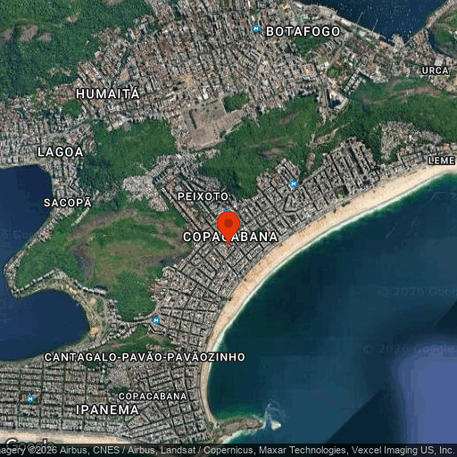 Map of Windsor Palace Copacabana