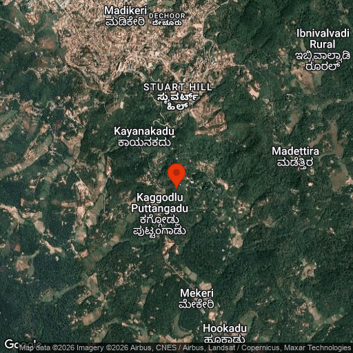 Map of Coorg Wilderness Resort & Spa